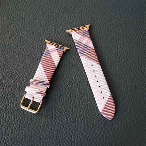 42mm burberry apple watch band|Burberry watch band men.